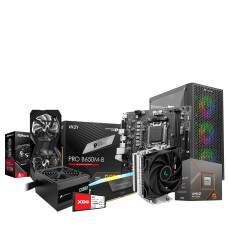 Budget PC Build Combo With Ryzen 5 8400F And MSI PRO B650M-B Motherboard
